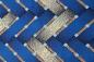Preview: BLUE TILES Afrikanischer Wax Print Stoff